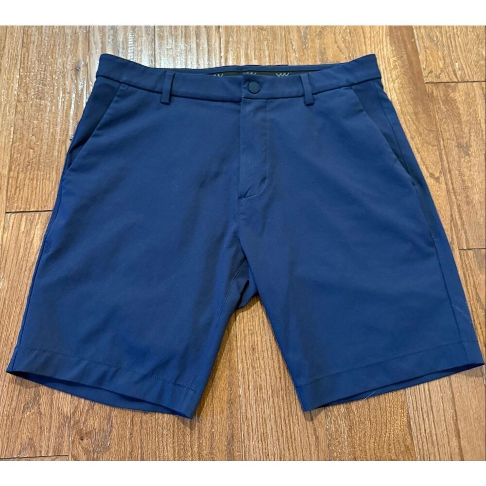 Rhône commuter short navy slim fit size 32 - Picture 3 of 8
